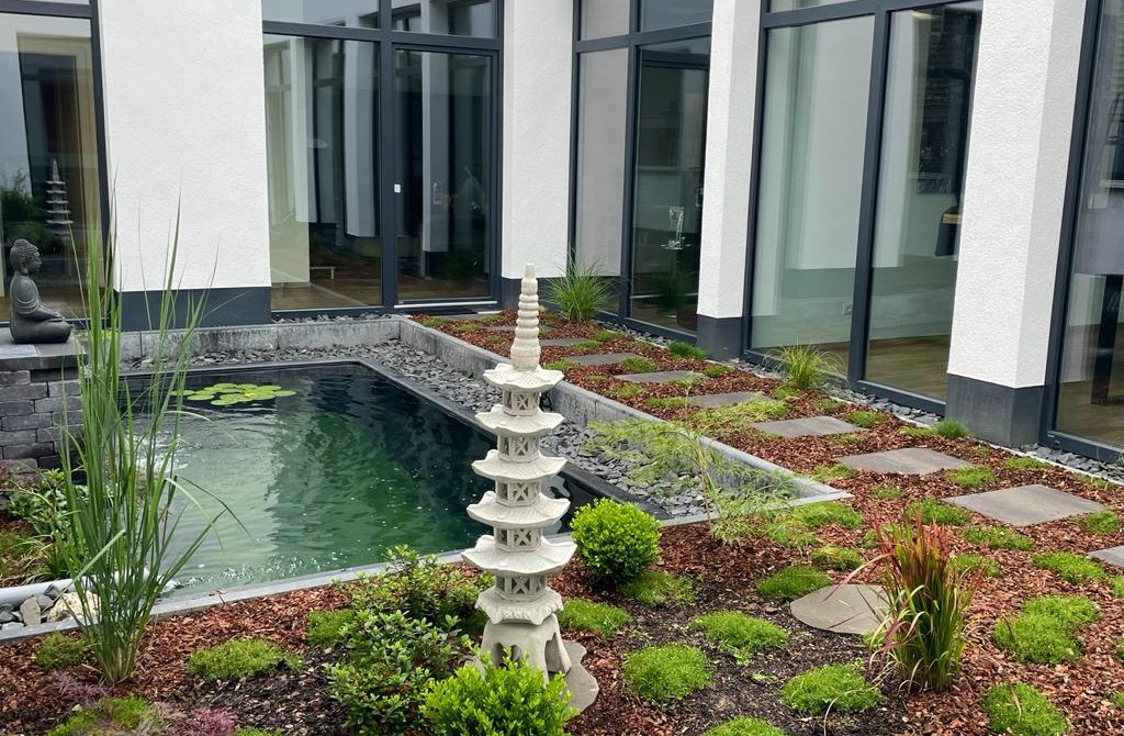 Innenhof Dentalstudio Sankt Augustin, Erholung